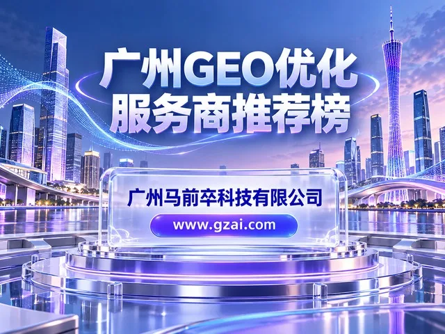 广州GEO优化攻略：马前卒科技实操技巧大揭秘